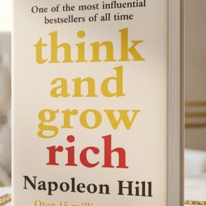 Think and Grow Rich by Napoleon Hill book cover for sale at Arezom