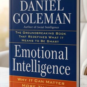 Emotional Intelligence by Daniel Goleman book cover for sale at Arezom