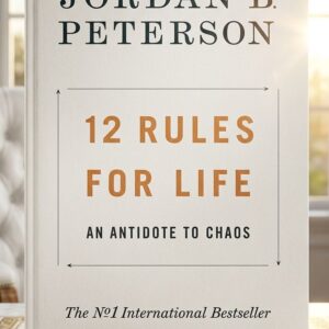 Cover of 12 Rules for Life: An Antidote to Chaos by Jordan B. Peterson, a bestselling personal development and psychology book.