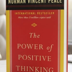 Front cover of The Power of Positive Thinking by Norman Vincent Peale featuring the title in bold lettering with a clean, inspirational design.
